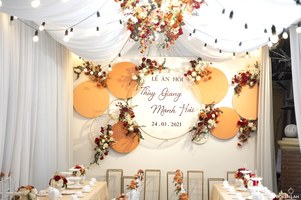 phông cưới nón lá truyền thống