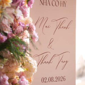 Bảng Nhà có hỷ Mai Thanh Thanh Tùng 02.08.2026