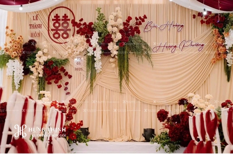 DỊCH VỤ BACKDROP ĐÁM CƯỚI